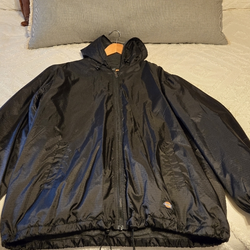 Dickies Black Windbreaker Jacket